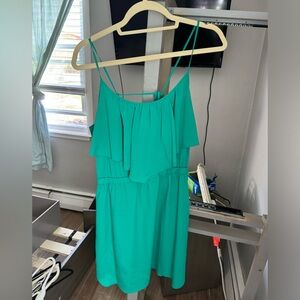 Green Flowy Dress